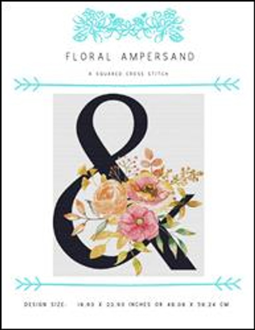 Floral Ampersand / X Squared Cross Stitch