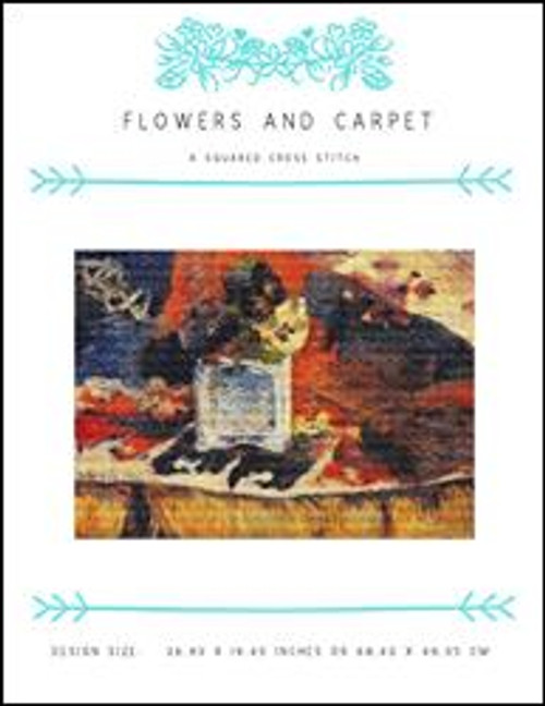 Flowers And Carpet / X Squared Cross Stitch