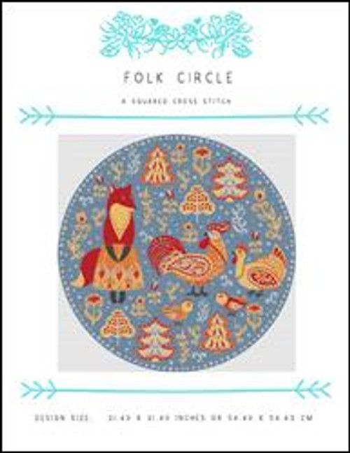 Folk Circle / X Squared Cross Stitch