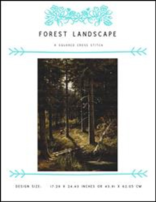 Forest Landscape / X Squared Cross Stitch