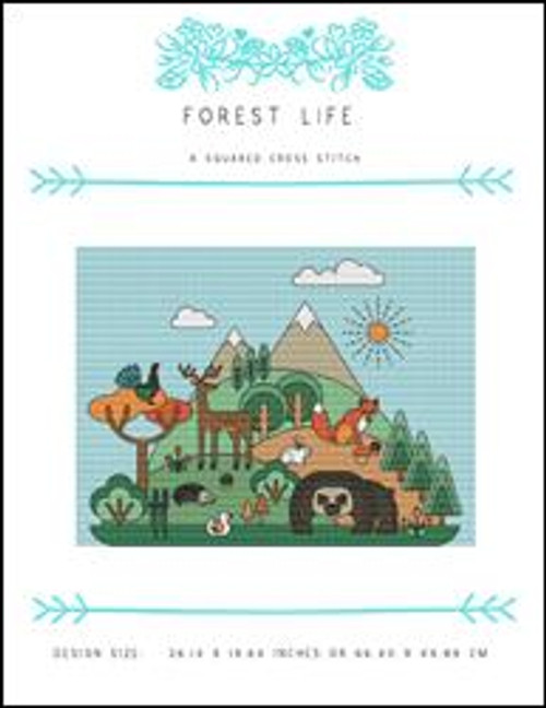 Forest Life / X Squared Cross Stitch
