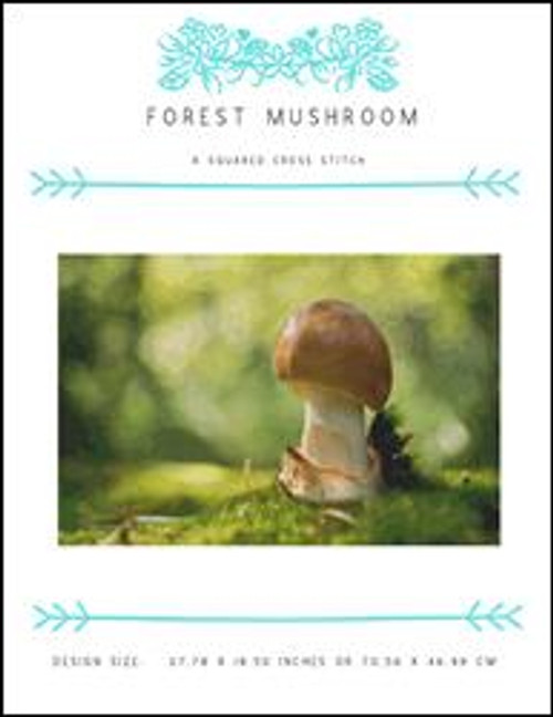 Forest Mushroom / X Squared Cross Stitch