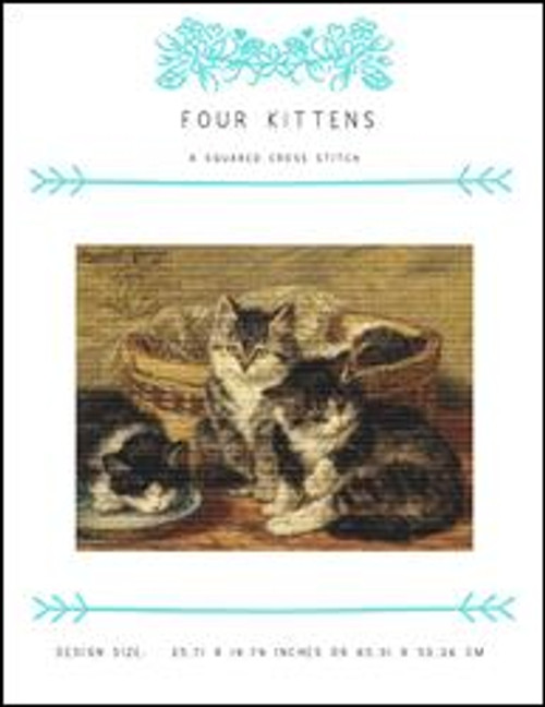 Four Kittens / X Squared Cross Stitch