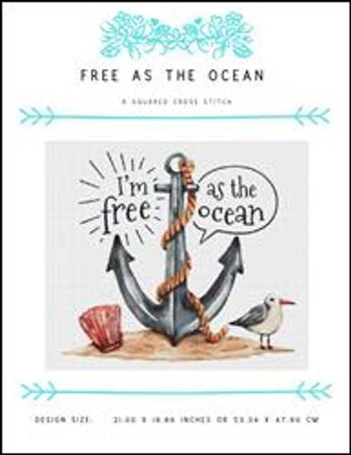 Free As The Ocean / X Squared Cross Stitch