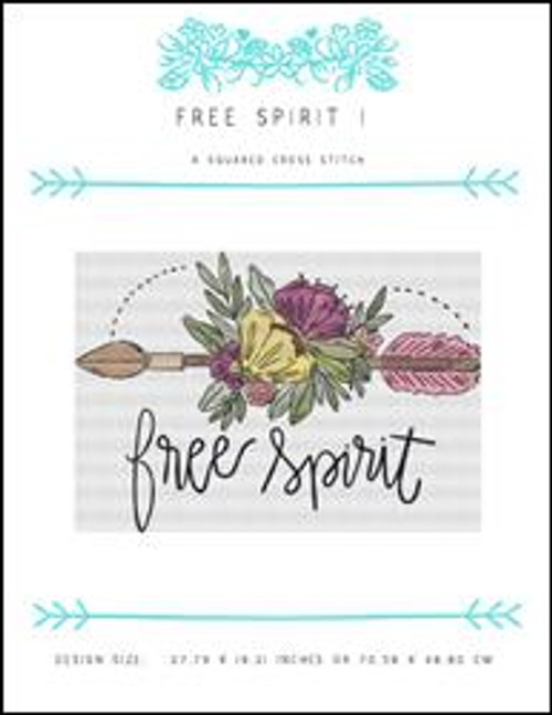 Free Spirit I / X Squared Cross Stitch
