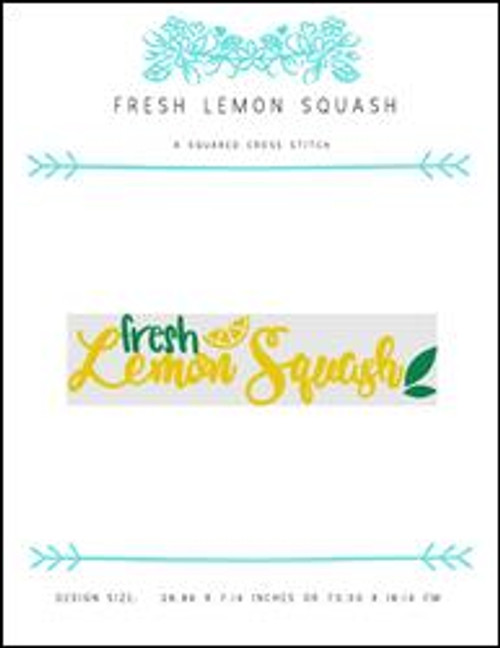 Fresh Lemon Squash / X Squared Cross Stitch