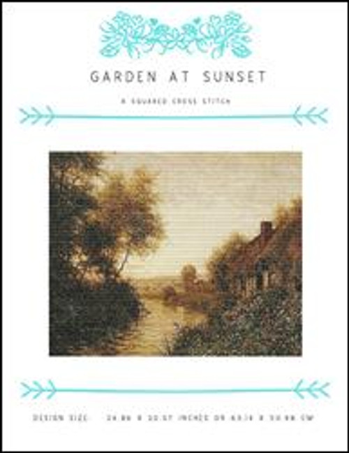Garden At Sunset / X Squared Cross Stitch