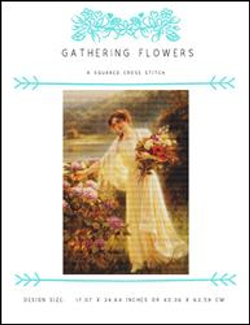 Gathering Flowers / X Squared Cross Stitch