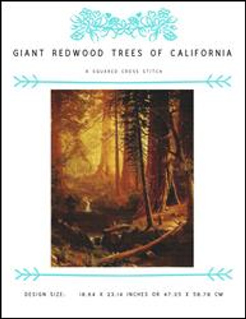 Giant Redwood Trees Of California / X Squared Cross Stitch
