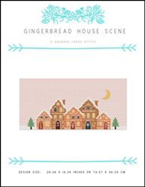 Gingerbread House Scene / X Squared Cross Stitch