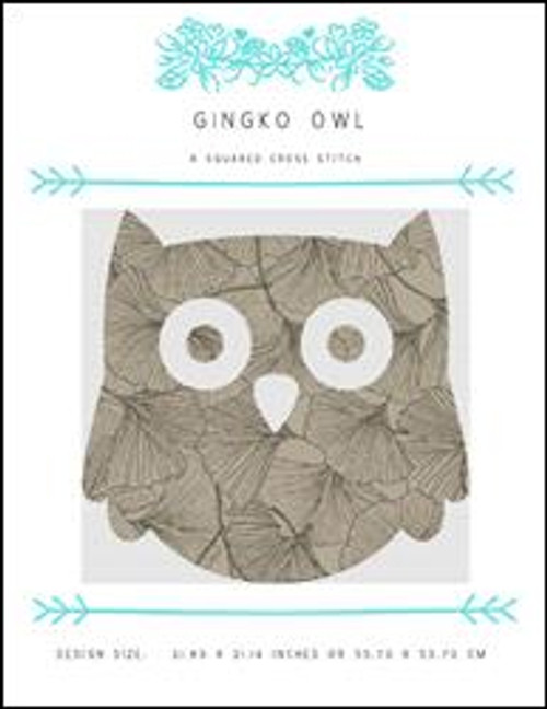 Gingko Owl / X Squared Cross Stitch