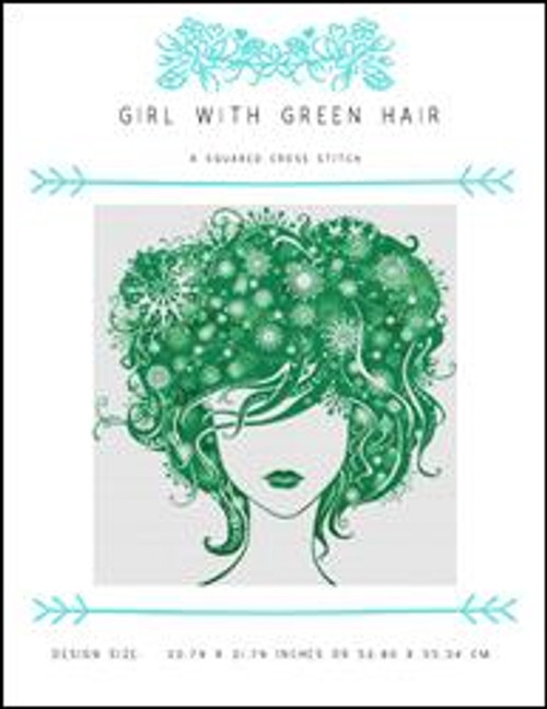 Girl With Green Hair / X Squared Cross Stitch