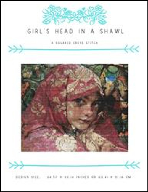 Girl's Head In A Shawl / X Squared Cross Stitch