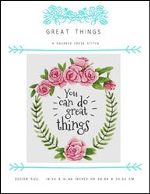 Great Things / X Squared Cross Stitch