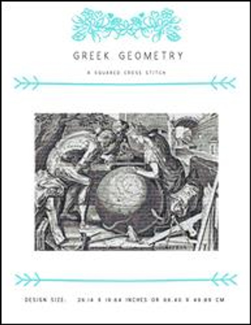 Greek Geometry / X Squared Cross Stitch