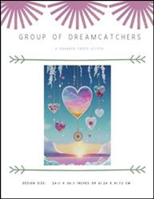 Group Of Dreamcatchers / X Squared Cross Stitch