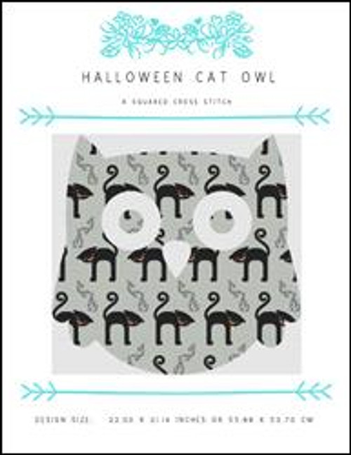 Halloween Cat Owl / X Squared Cross Stitch