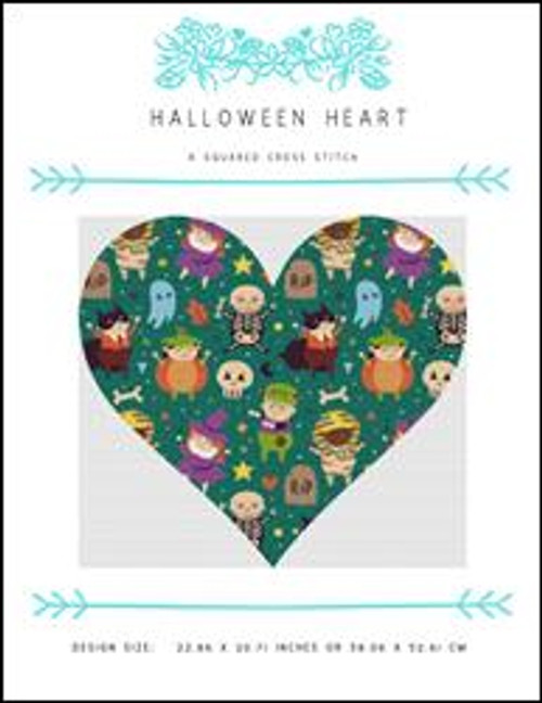 Halloween Heart / X Squared Cross Stitch