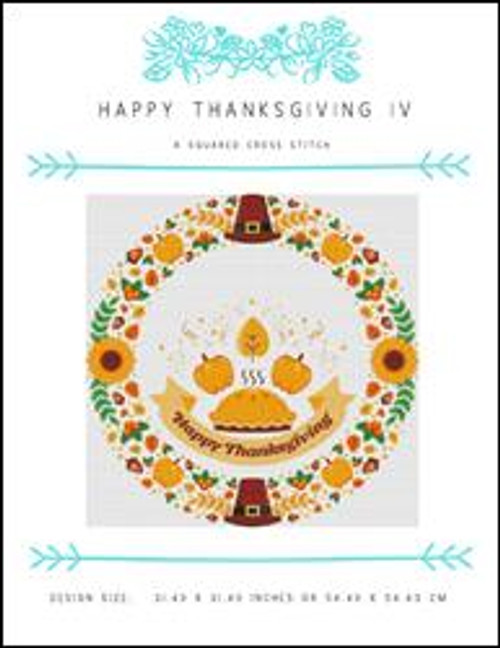 Happy Thanksgiving Iv / X Squared Cross Stitch