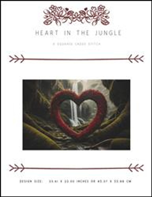 Heart In The Jungle / X Squared Cross Stitch