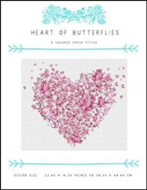 Heart Of Butterflies / X Squared Cross Stitch