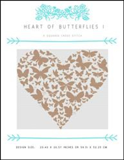 Heart Of Butterflies I / X Squared Cross Stitch