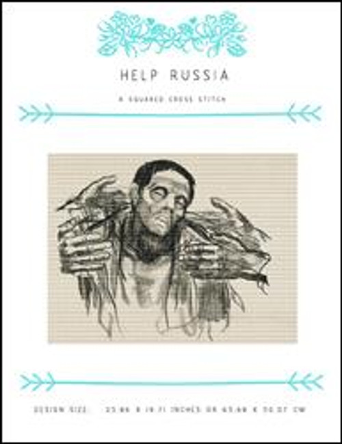 Help Russia / X Squared Cross Stitch