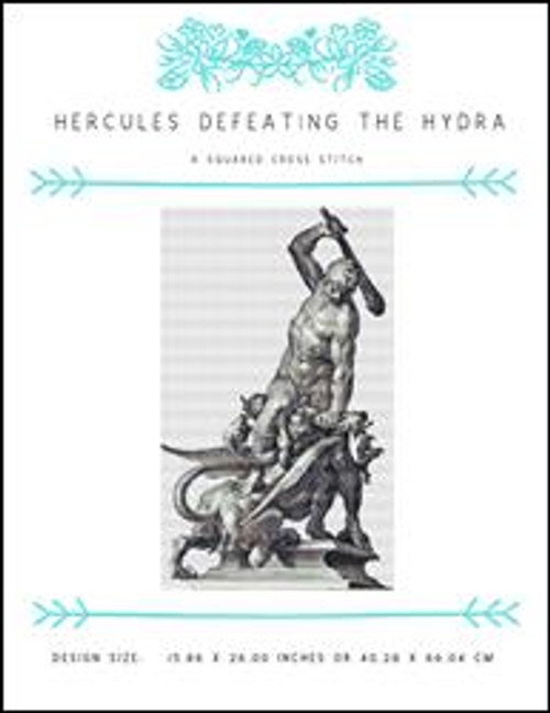 Hercules Defeating The Hydra / X Squared Cross Stitch