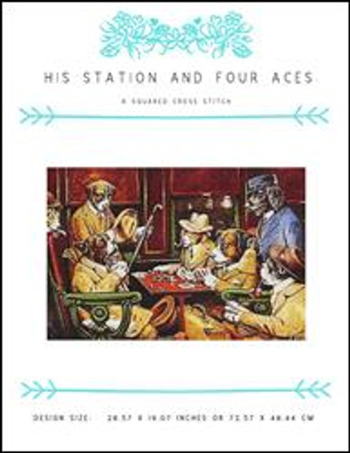 His Station And Four Aces / X Squared Cross Stitch