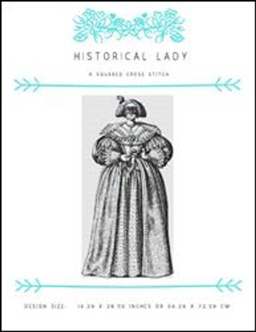 Historical Lady / X Squared Cross Stitch