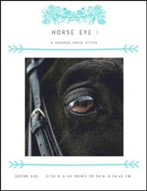 Horse Eye I / X Squared Cross Stitch
