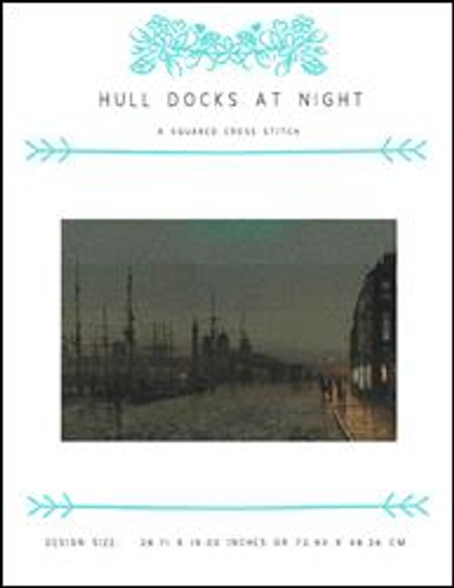 Hull Docks At Night / X Squared Cross Stitch