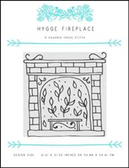 Hygge Fireplace / X Squared Cross Stitch