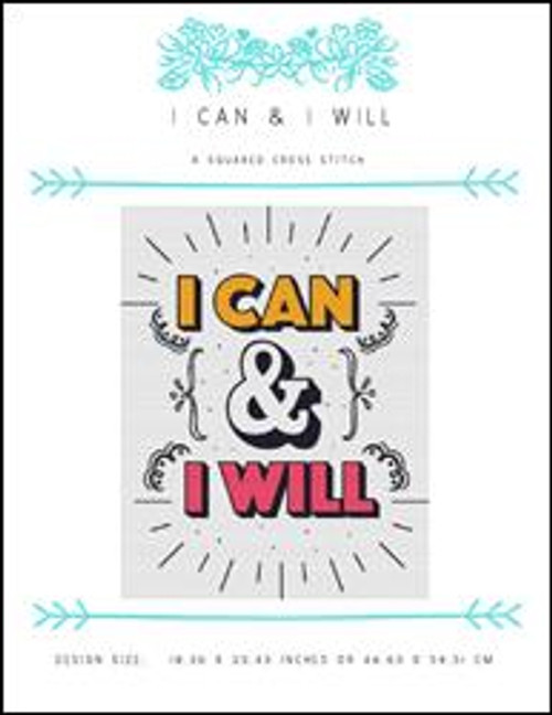 I Can & I Will / X Squared Cross Stitch