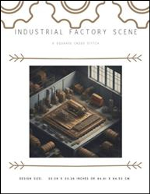 Industrial Factory Scene / X Squared Cross Stitch