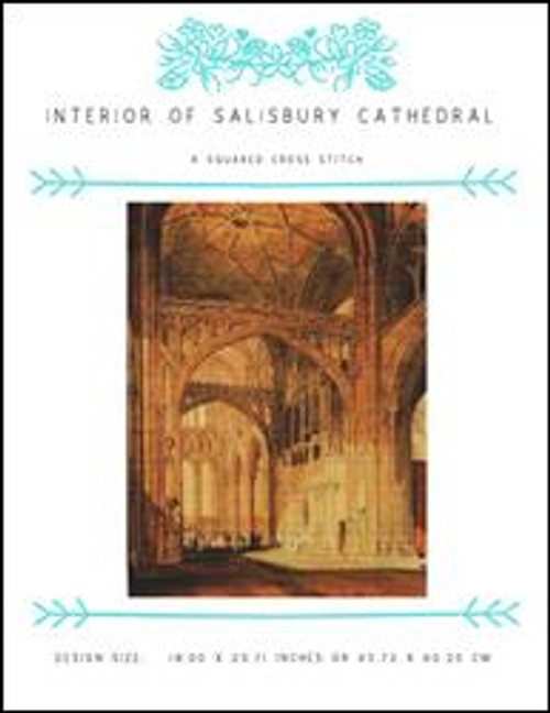 Interior Of Salisbury Cathedral / X Squared Cross Stitch