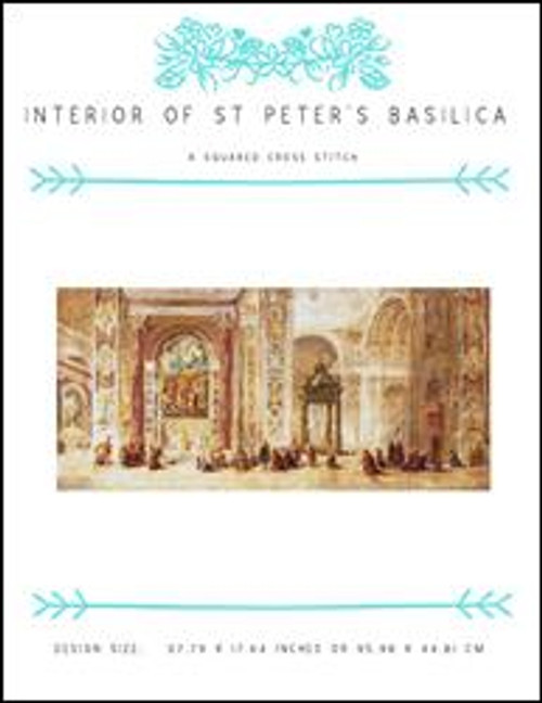 Interior Of St Peter's Basilica / X Squared Cross Stitch