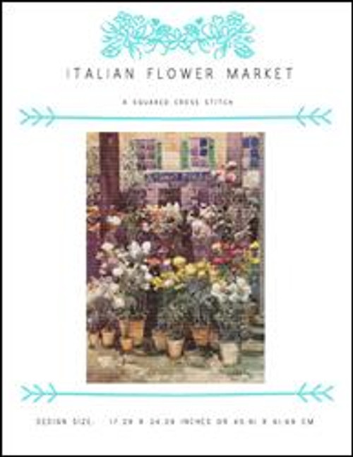Italian Flower Market / X Squared Cross Stitch