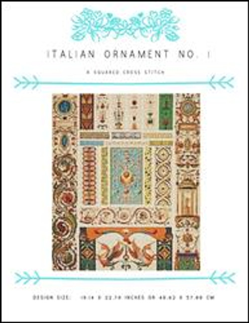Italian Ornament No. 1 / X Squared Cross Stitch