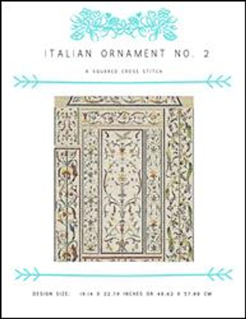 Italian Ornament No. 2 / X Squared Cross Stitch