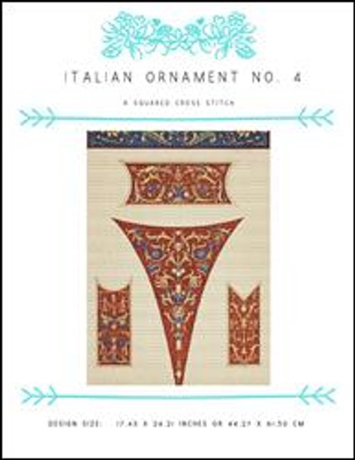Italian Ornament No. 4 / X Squared Cross Stitch