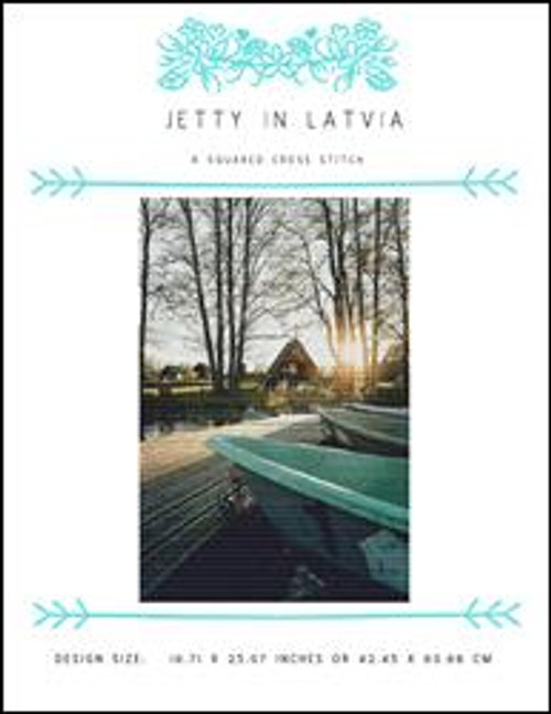 Jetty In Latvia / X Squared Cross Stitch