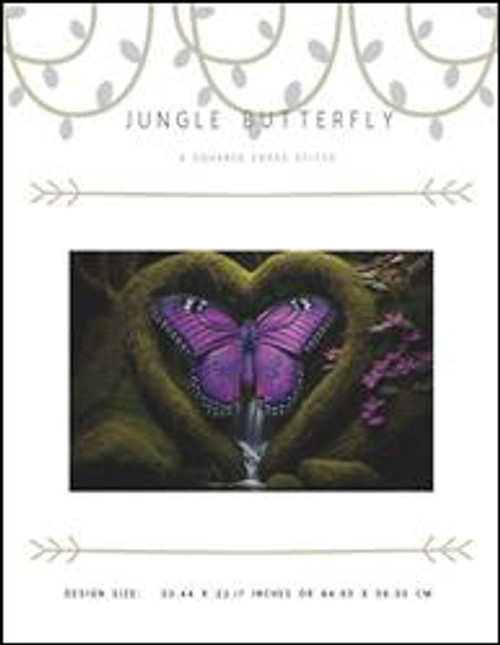 Jungle Butterfly / X Squared Cross Stitch