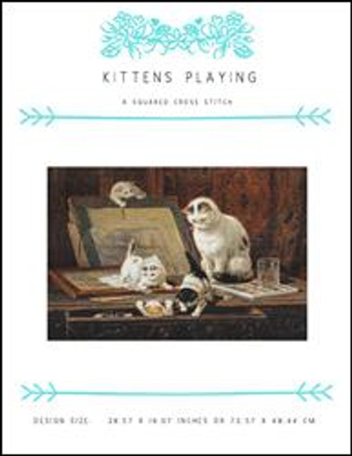 Kittens Playing / X Squared Cross Stitch