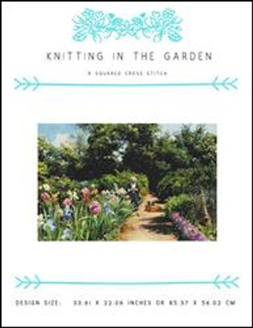 Knitting In The Garden / X Squared Cross Stitch