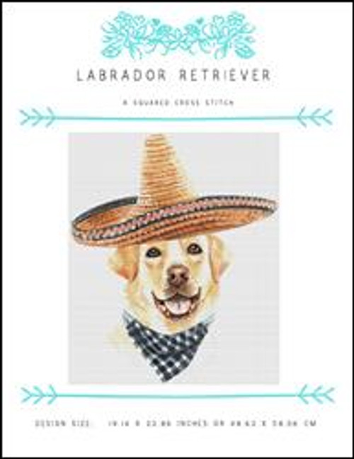 Labrador Retriever / X Squared Cross Stitch
