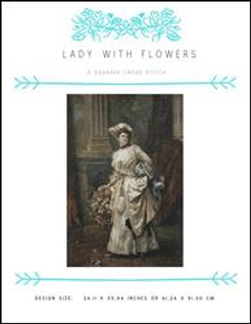 Lady With Flowers / X Squared Cross Stitch