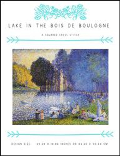 Lake In The Bois De Boulogne / X Squared Cross Stitch
