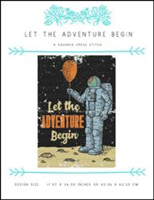 Let The Adventure Begin / X Squared Cross Stitch