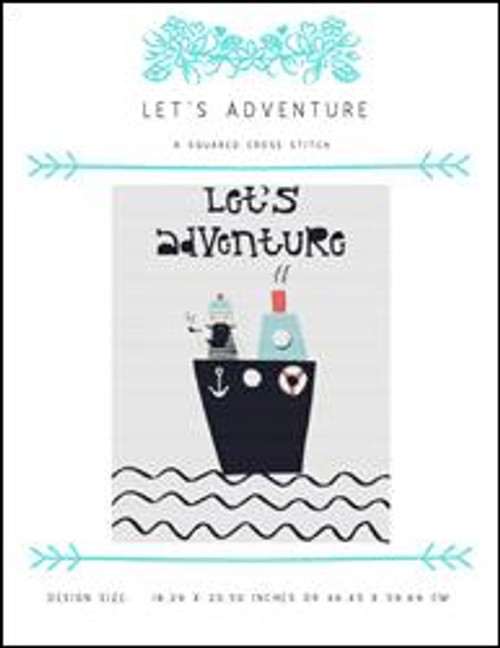 Let's Adventure / X Squared Cross Stitch